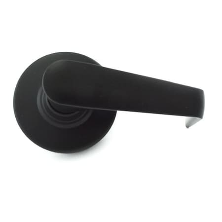 Schlage Commercial Single Dummy Saturn Lever Trim Matte Black ALX170SAT622